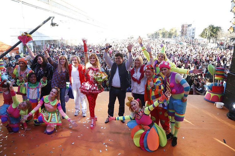 Panam en el día del niño en Plaza San Justo