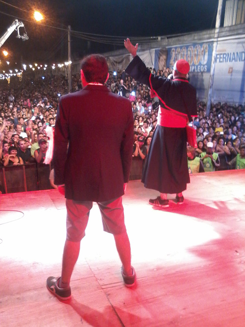 Los Rebos y Los Puntos Cardenales en los Carnavales de la Alegría 2014