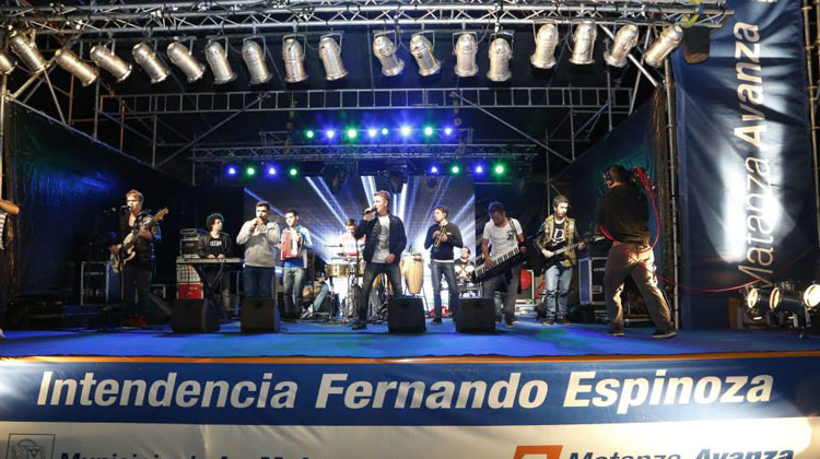 Los Totora - inauguración Plaza San Martín en San Justo