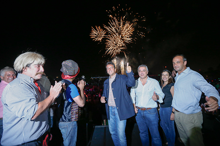 Yayo y la Cumbia Papal en la Fiesta de las colonias de verano 2014