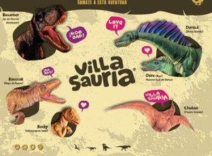 Contratar a Villasauria, la isla de los dinosaurios
