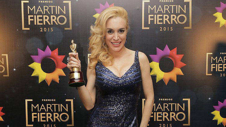 Fátima Florez - Premios Martín Fierro 2015
