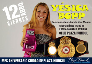 Yesica Bopp - Clinica de Box en Plaza Huincul
