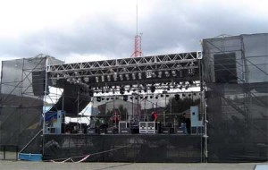 Contratar escenarios para eventos