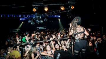 Show de Miss Bolivia en Disco El Rancho, Córdoba