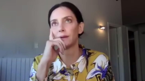 Luciana Aymar en charla para IFF