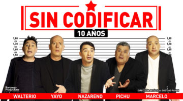 sin codificar 10 años